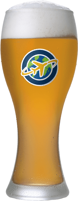 tall beer with with intercontinental pilsner medallion